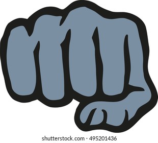 Fist hand icon