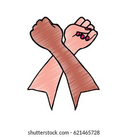 Fist hand symbol