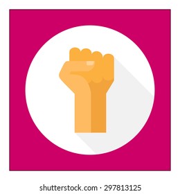 Fist up icon