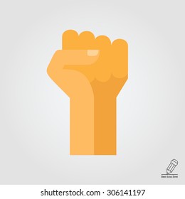 Fist up icon