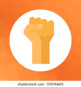 Fist up icon