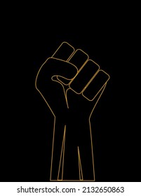 Fist up icon vector illustration