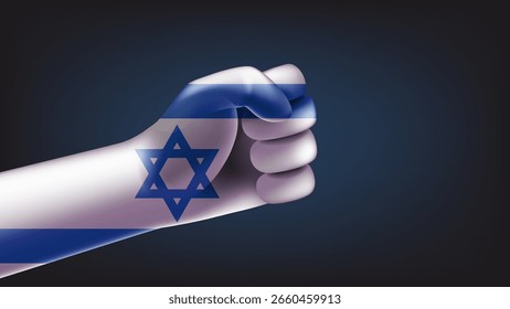 Primeiro com bandeira italiana. ilustração de vetor 3d