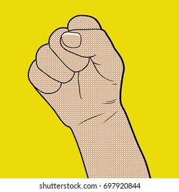 Fist Pop Art