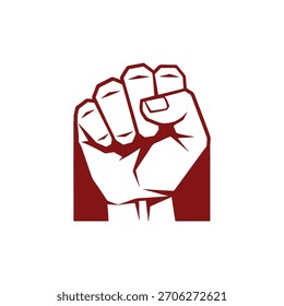 Logotipo de Vector del símbolo de poder del puño