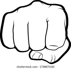 Corner Fingers Hand Logo Logo Drawing Stock Illustration 1481818103