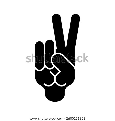 fist scissors isolated in hand games rock paper, scissors sign set. Hand fist game sign. Fingers game icon