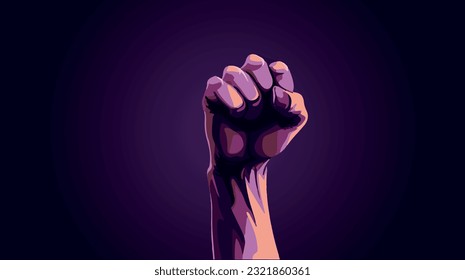 A Fist in Solidarity Uniting for Equality and Justice