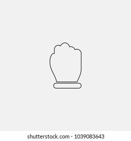 fist vector icon