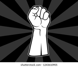 fist vector icon