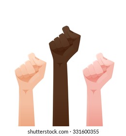 Fist vector illustration