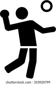 Fistball pictogram