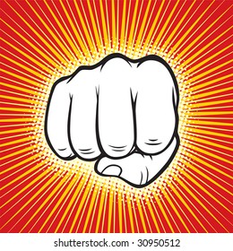Fisting hand gesture