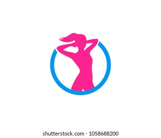 Fit and beauty vector graphic