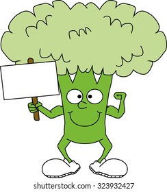 fit broccoli with sign 2