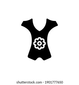 Fit Dress icon in vector. Logotype