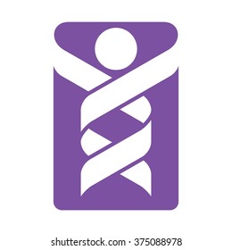 fit logo vector. women logo.