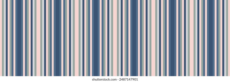 Fit pattern texture background, male lines stripe vertical. Skill fabric seamless vector textile in light and pastel colors palette.