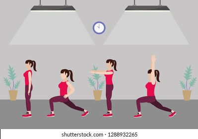 fit women doing exercise