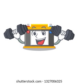 Fitness accomulator in the a character shape