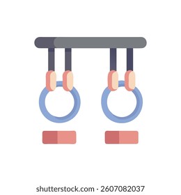 Fitness Adjustable Weighted Gymnastics Training Icon. Design of Fitness and Gym Icons.