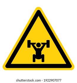 Fitness Area Symbol Sign, Vector Illustration, Isolate On White Background Label. EPS10