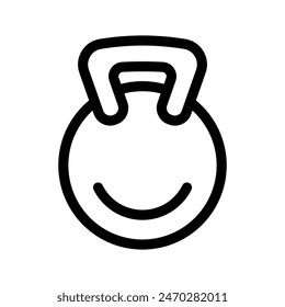 Fitness Ball Icon Vector Symbol Design Illustration