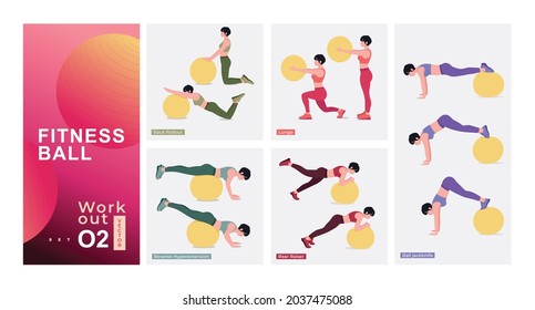 4,197 Women stability ball Images, Stock Photos & Vectors | Shutterstock