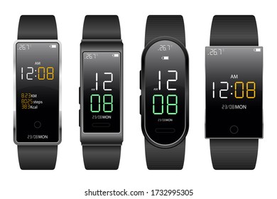 Fitness band vector design illustration isolated on white background