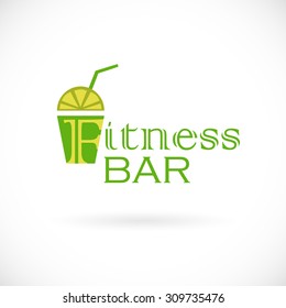 Fitness bar logo