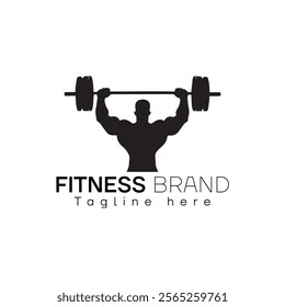 Fitness Brand Identity Vector Logo Design Template