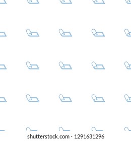 fitness carpet icon pattern seamless white background. Editable line fitness carpet icon. fitness carpet icon pattern for web and mobile.