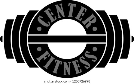 Fitness center advertising. Fitness club