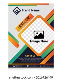 Fitness Center Flyer  Poster Cover Template.
Corporate Business Flyer.Fitness Center Flyer  Poster Cover Template. 
poster pamphlet brochure cover design layout background, vector template in A4 