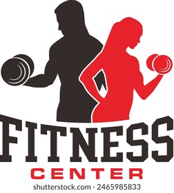Fitness center , gym logo