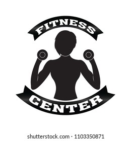 Fitness center icon
