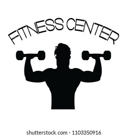 Fitness center icon