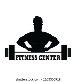 Fitness center icon