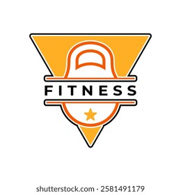 Fitness Center logo design. Sport Fitness and Gym logo design template