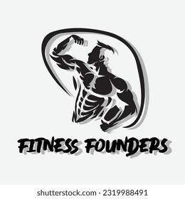 Fitness Club logo design vector file