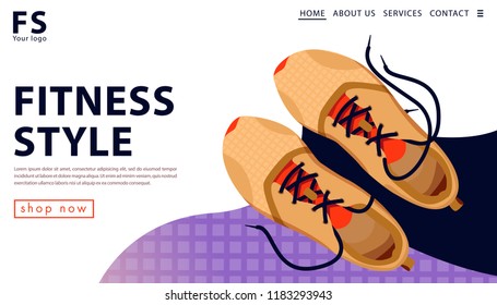 fitness shoe store