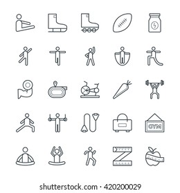 Fitness Cool Vector Icons 3