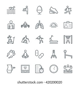 Fitness Cool Vector Icons 4