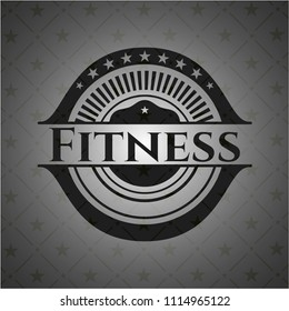 Fitness dark badge