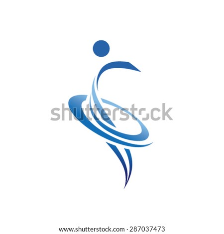 Fitness design logo