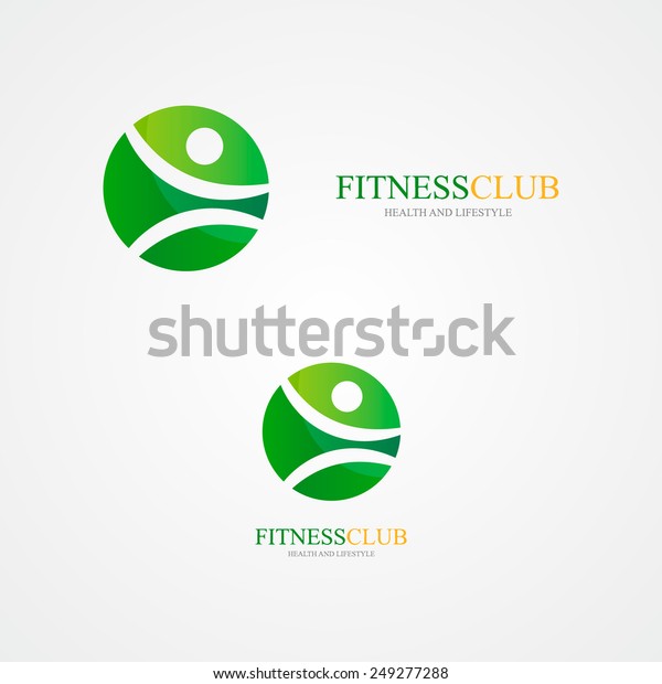 Fitness Design Logo Stock Vector (Royalty Free) 249277288 | Shutterstock