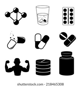 Fitness design over white background, vector illustration