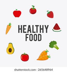 Fitness design over white background, vector illustration.