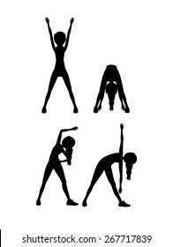 Fitness design over white background, vector illustration