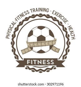 Fitness digital design, vector illustration eps 10